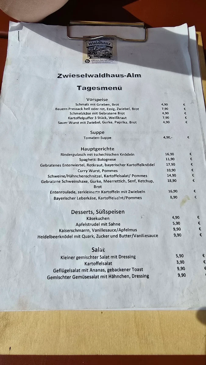 Speisekarte photo 2