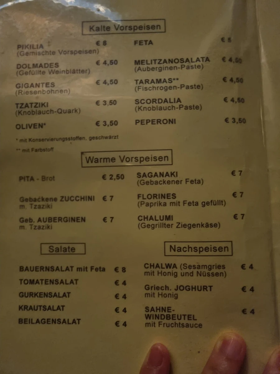 Speisekarte photo 5