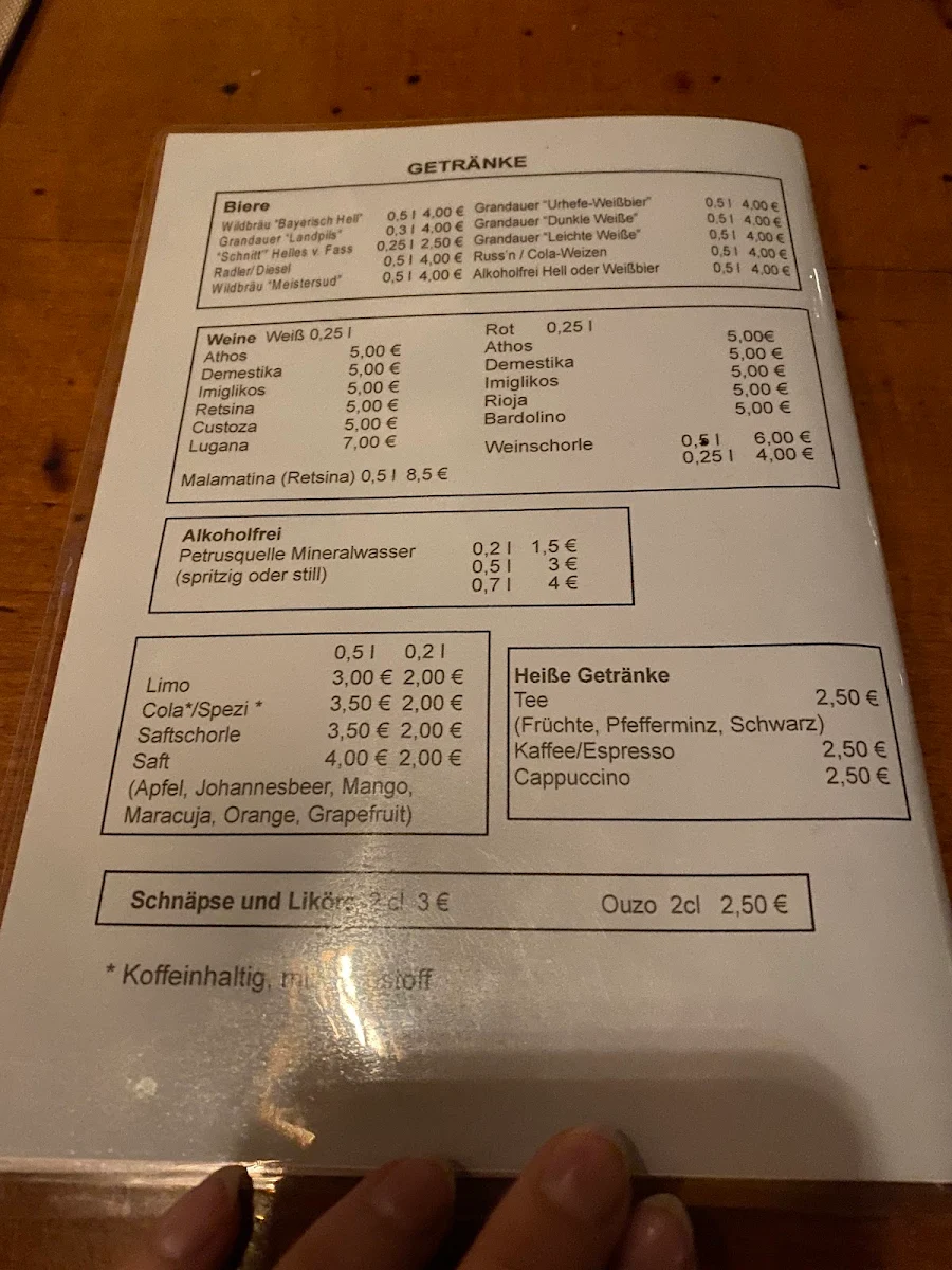 Speisekarte photo 6