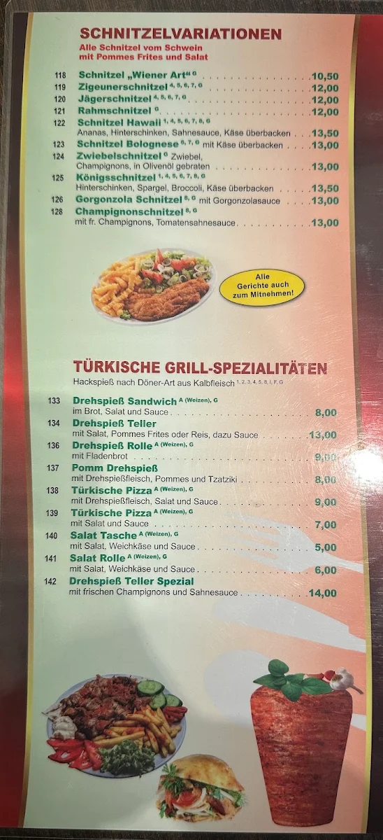 Speisekarte photo 1