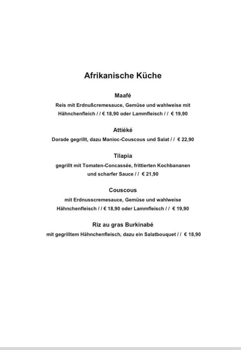 Speisekarte photo 3