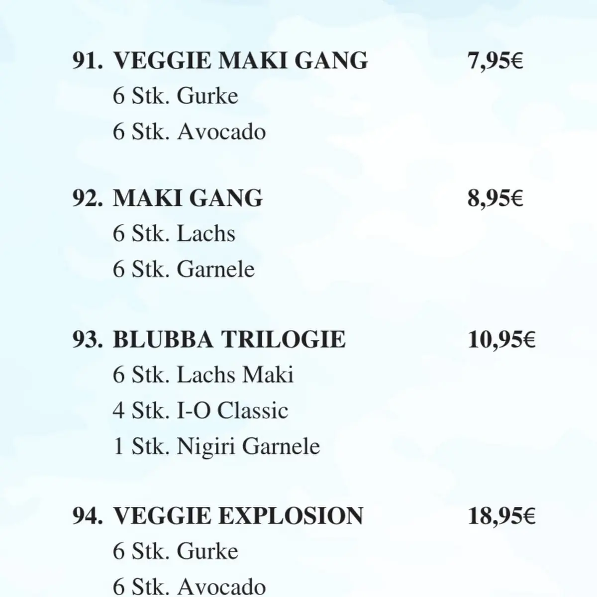 Speisekarte photo 10