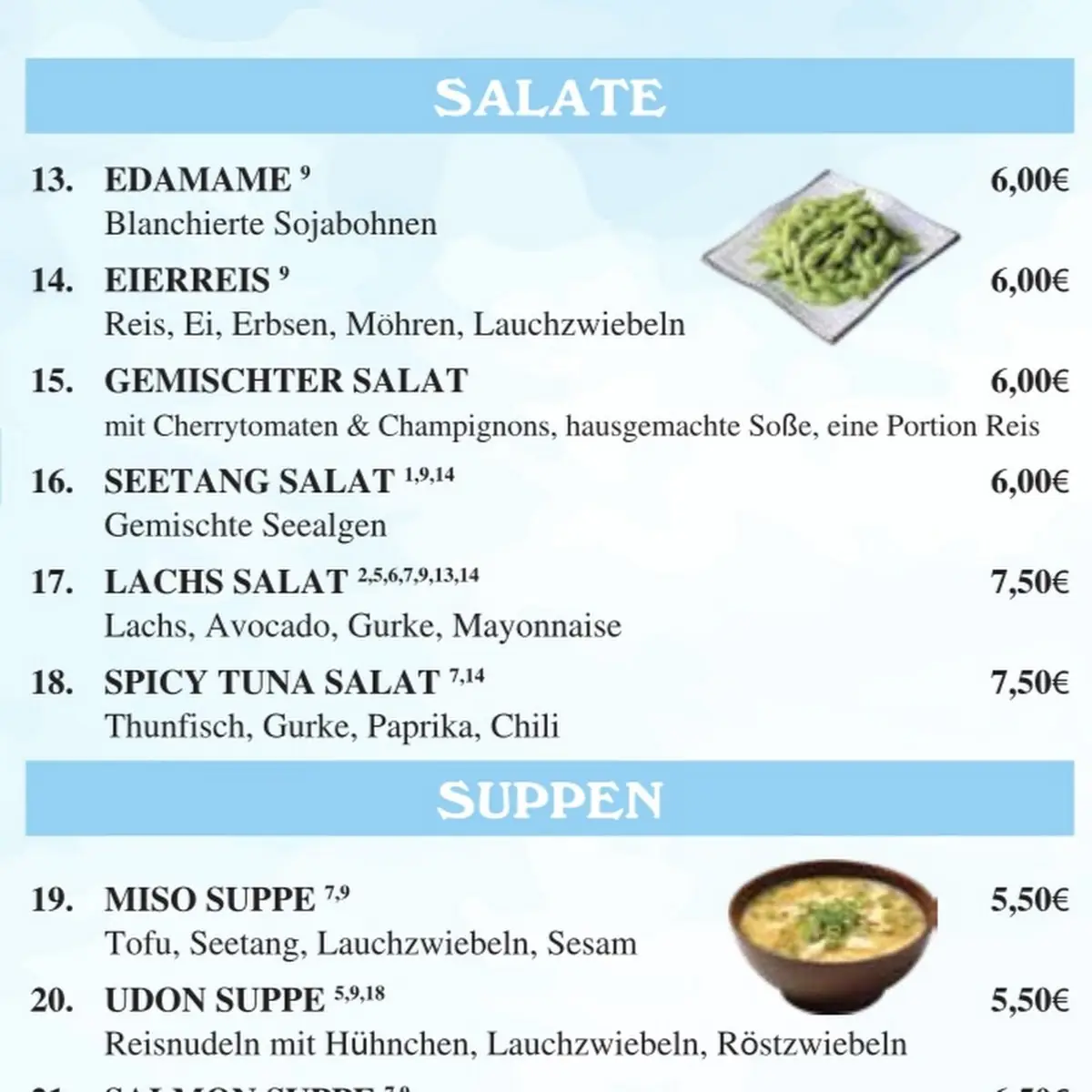 Speisekarte photo 9