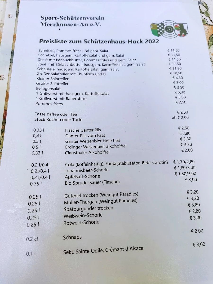 Speisekarte photo 1