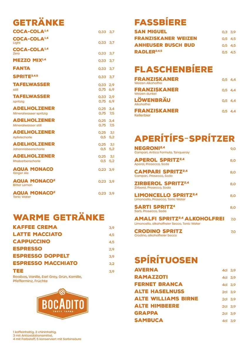Speisekarte photo 1