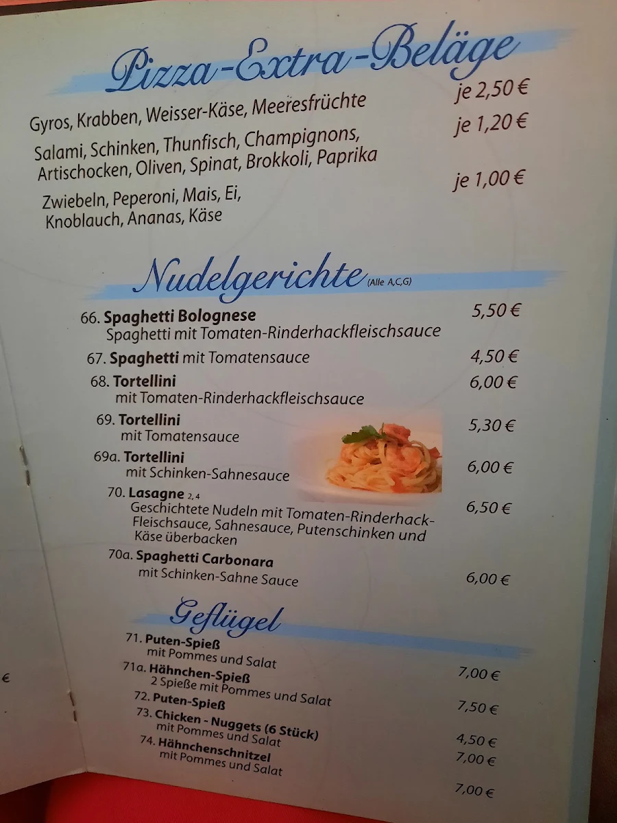 Speisekarte photo 1