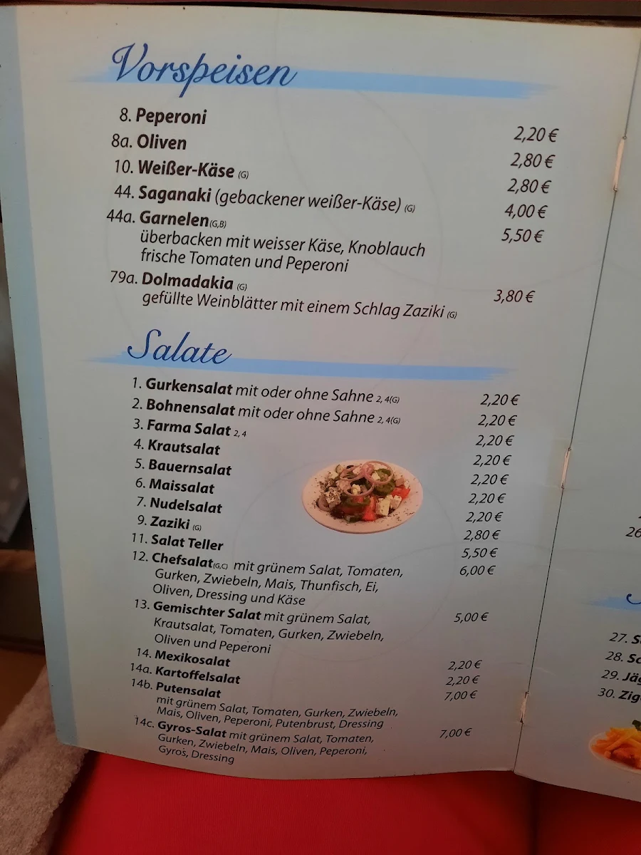 Speisekarte photo 4