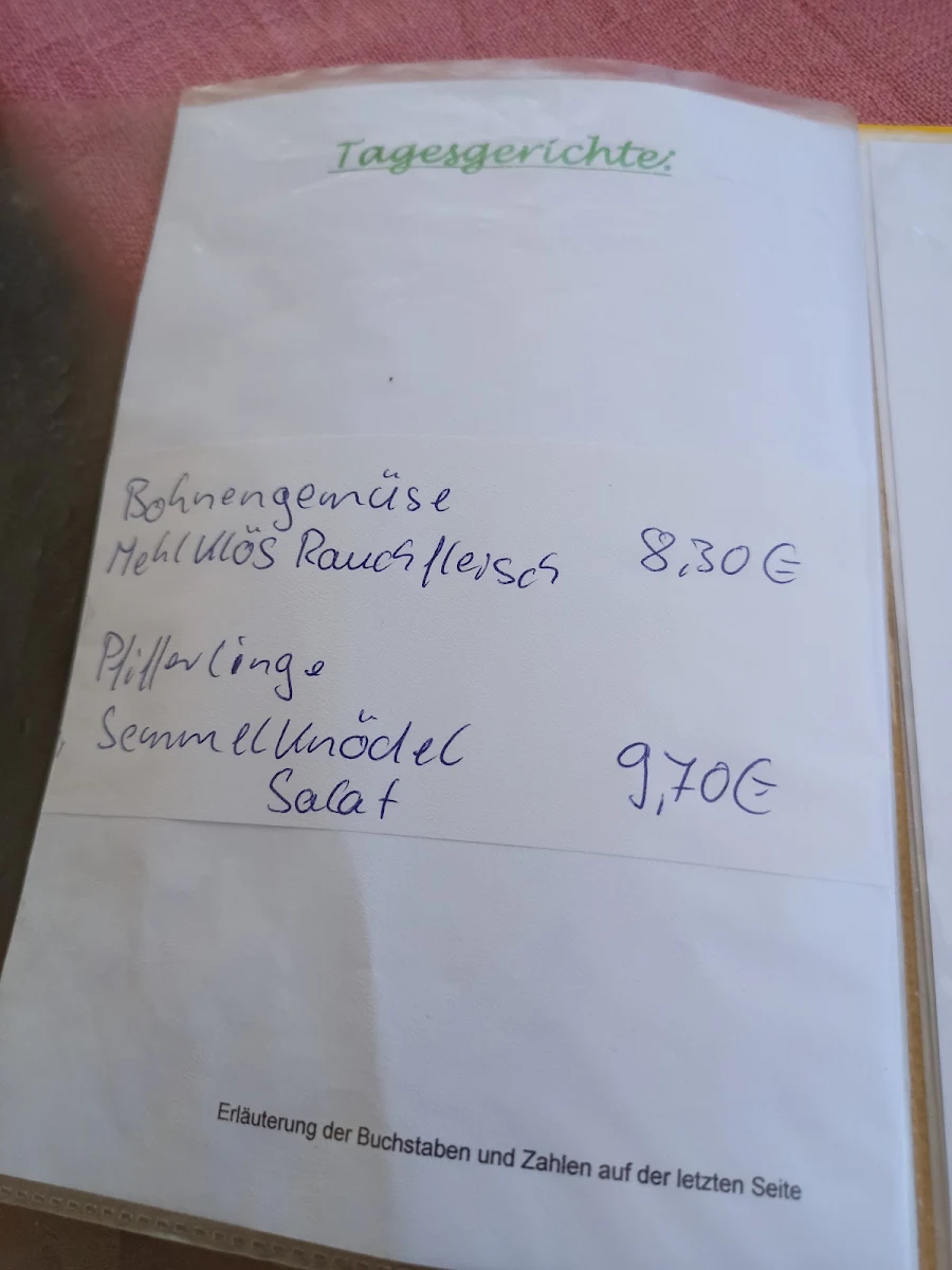Speisekarte photo 4