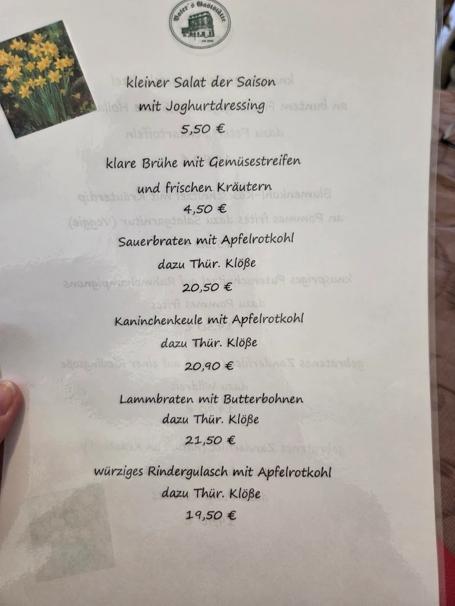 Speisekarte photo 4