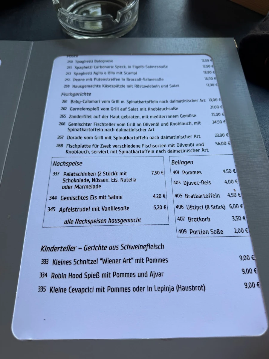 Speisekarte photo 1
