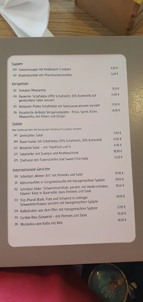 Speisekarte photo 8