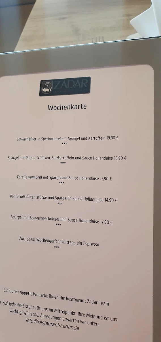 Speisekarte photo 9