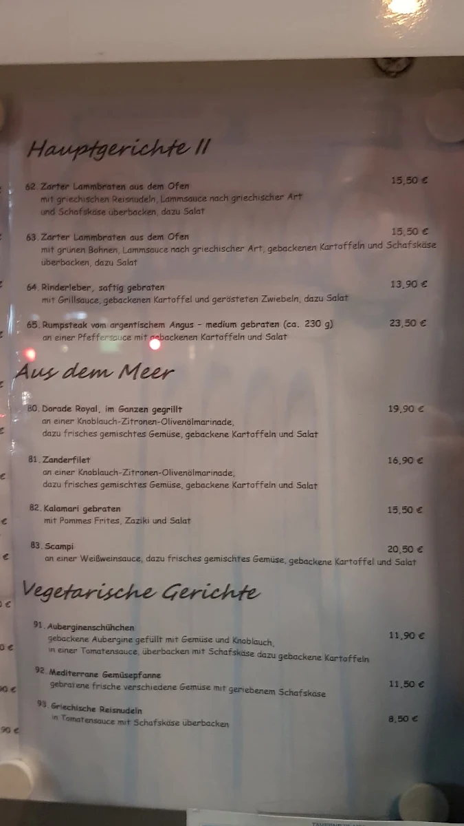 Speisekarte photo 4
