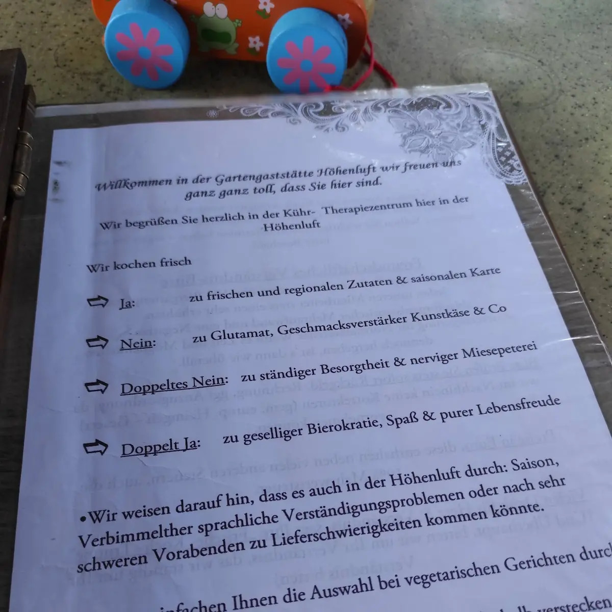 Speisekarte photo 10