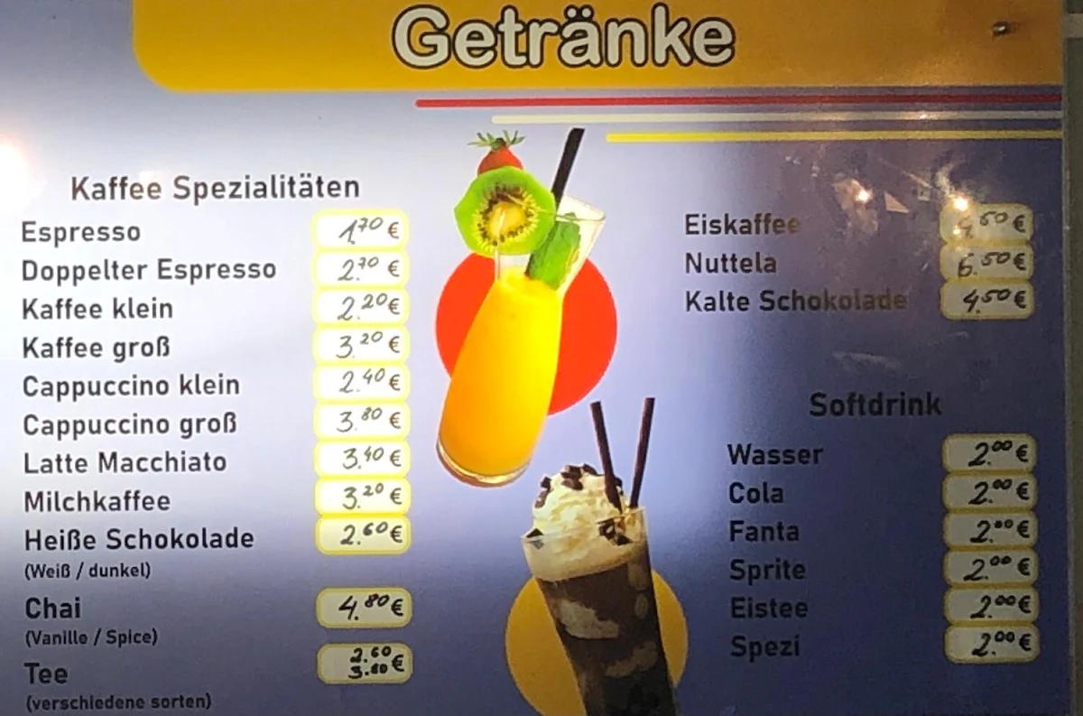 Speisekarte photo 3