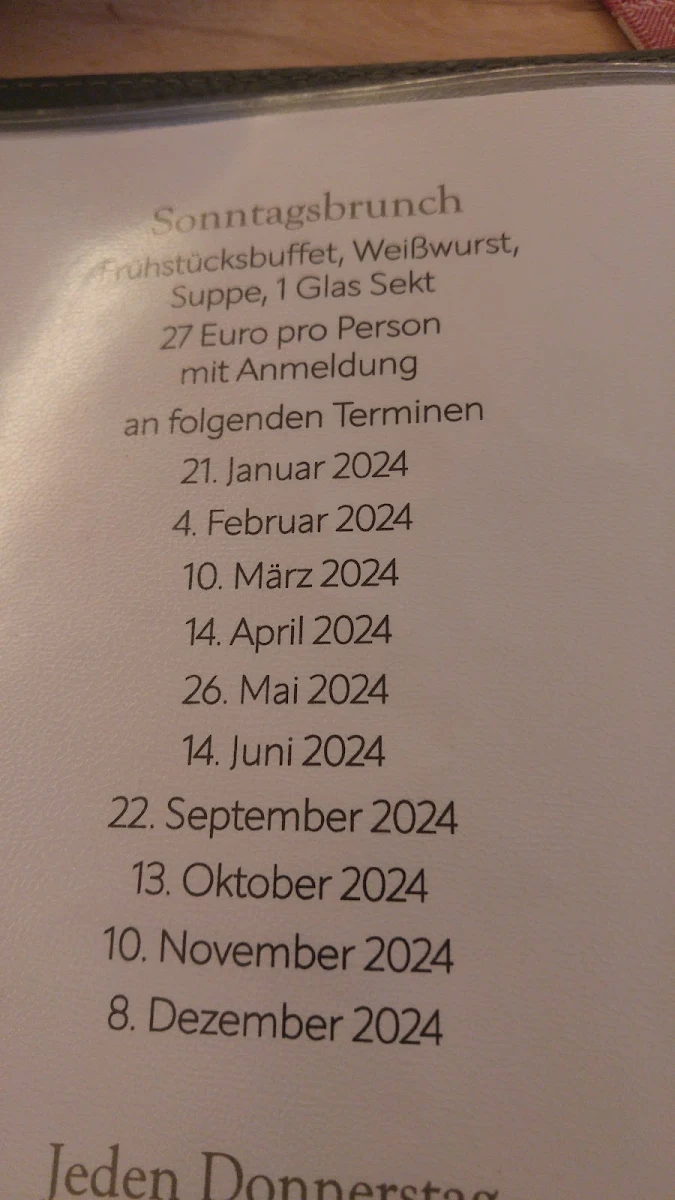 Speisekarte photo 5
