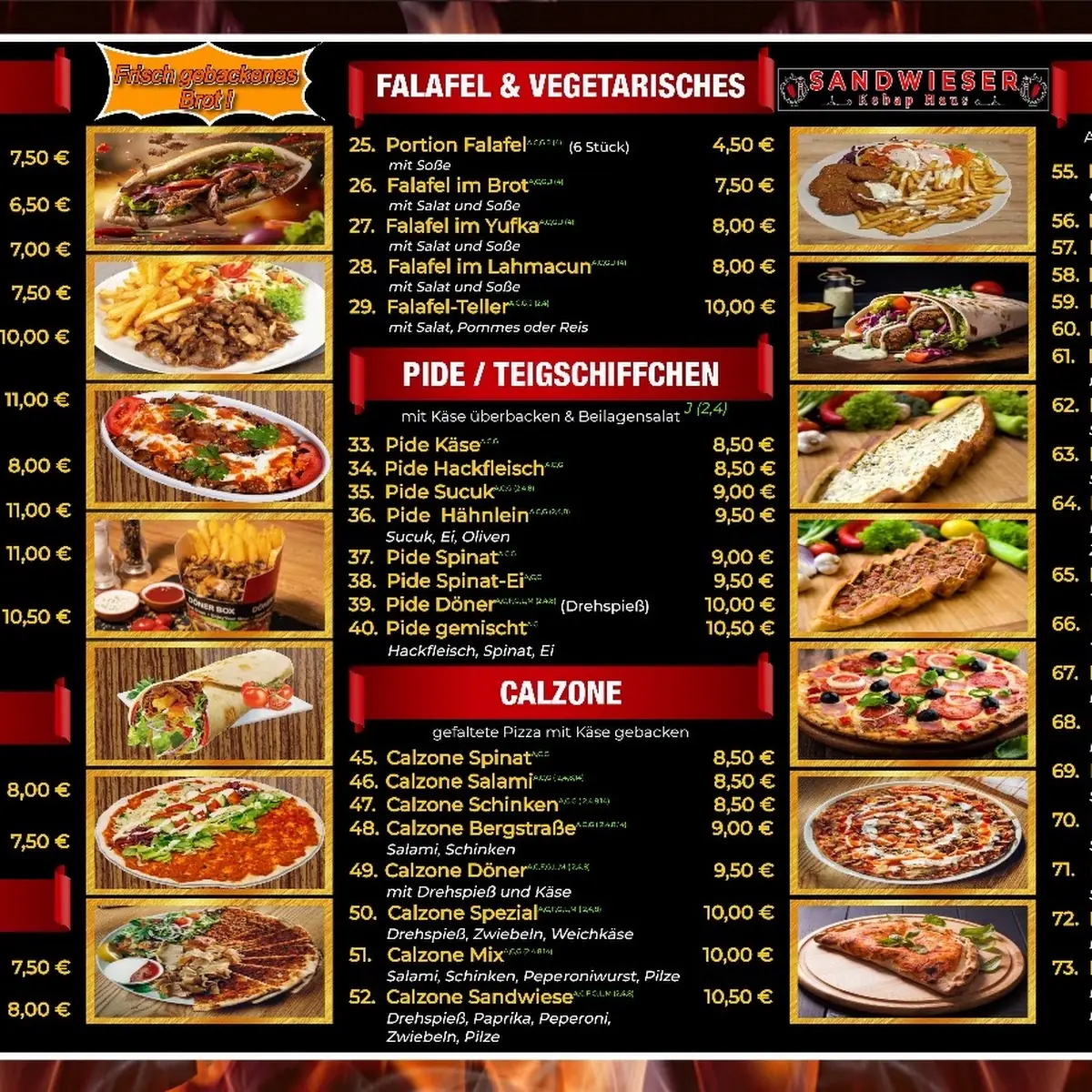 Speisekarte photo 4