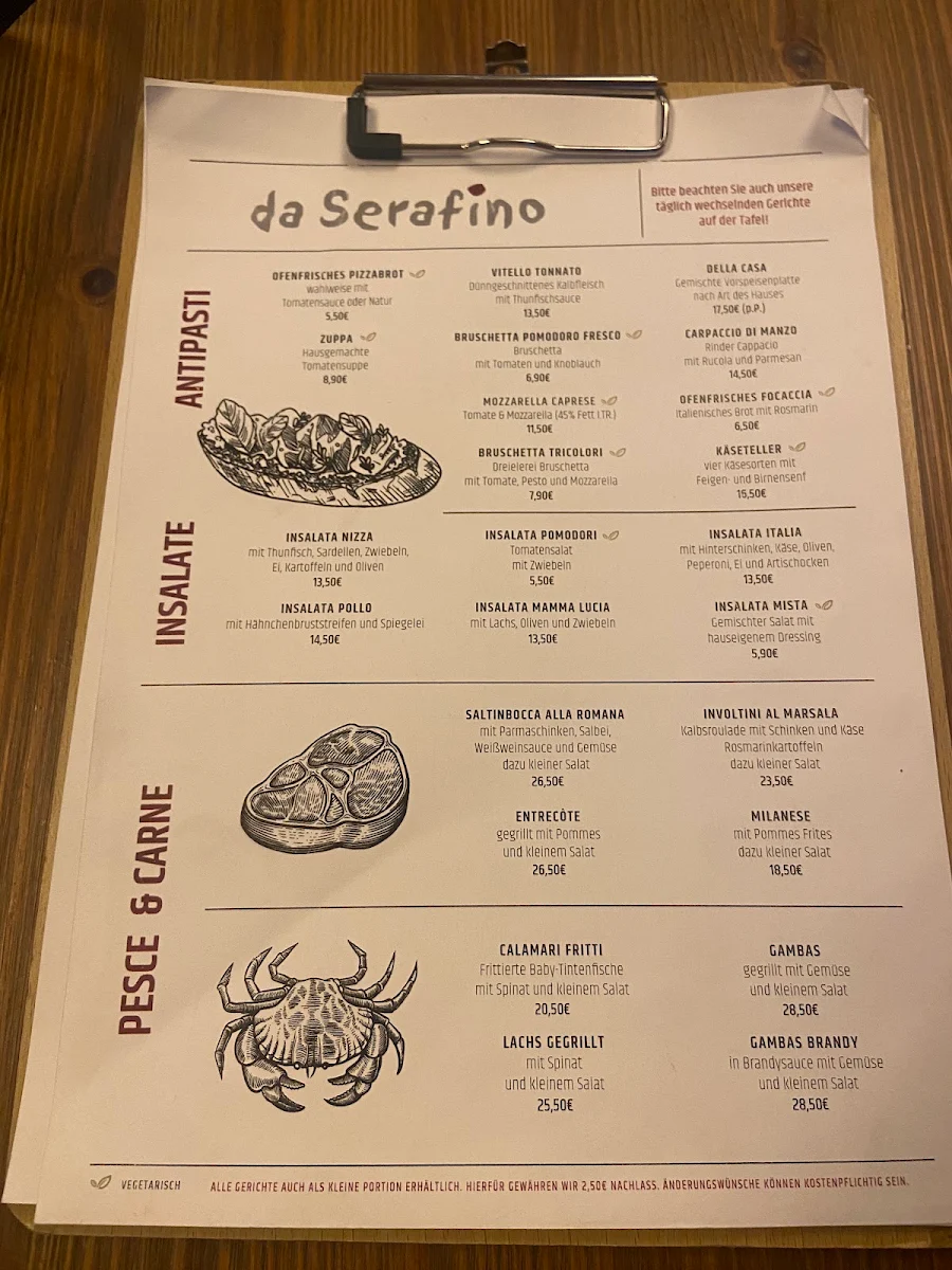 Speisekarte photo 2