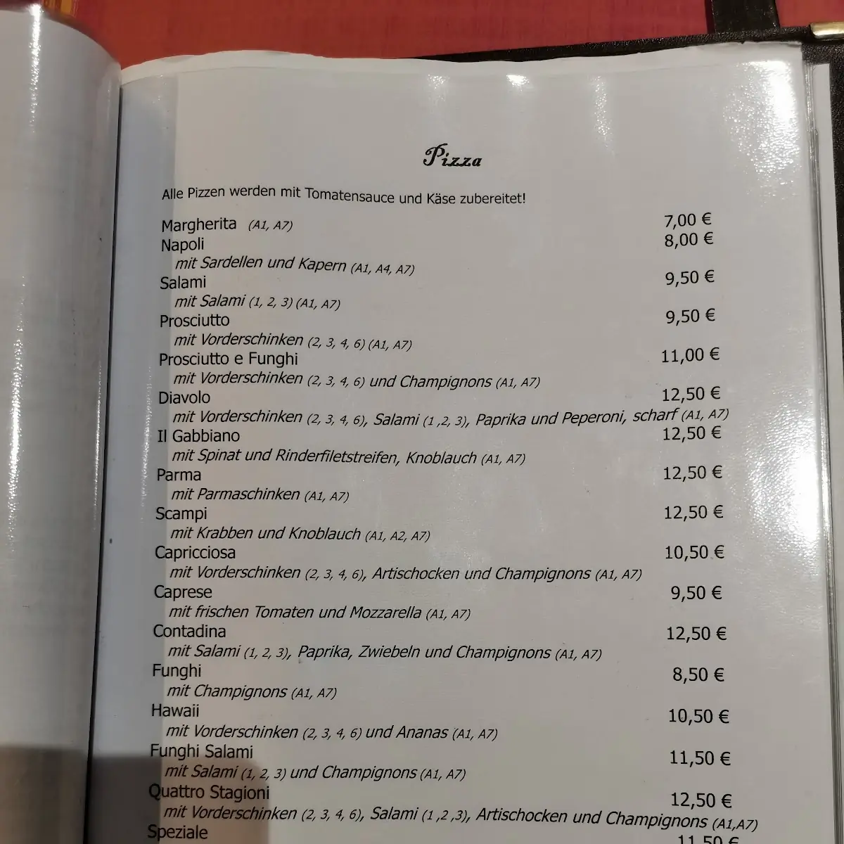 Speisekarte photo 3