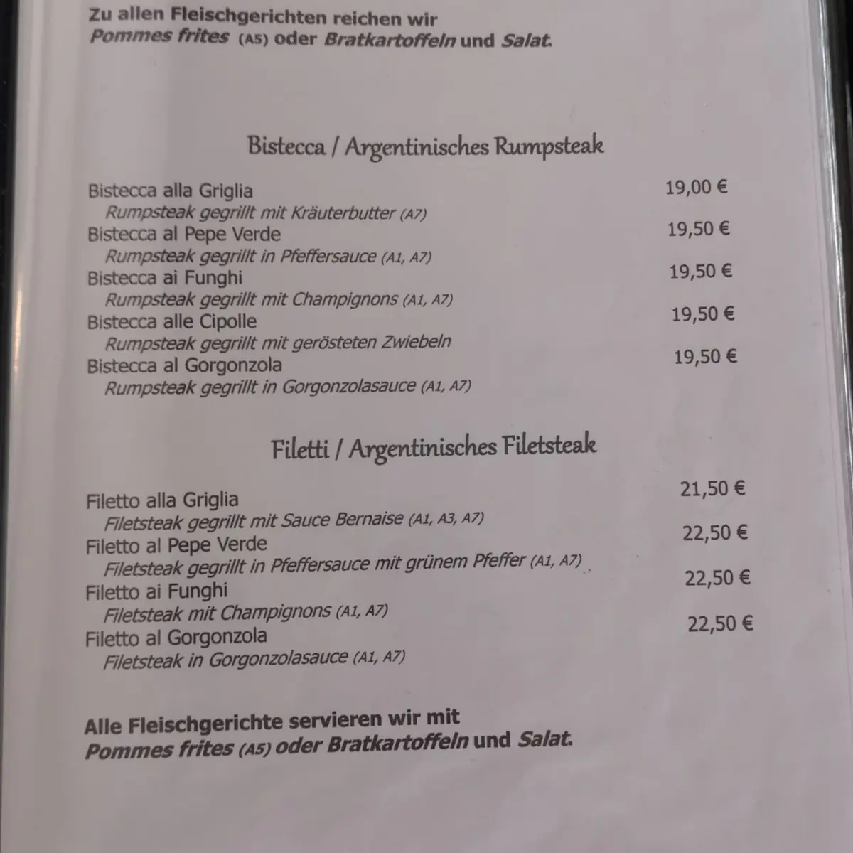 Speisekarte photo 7