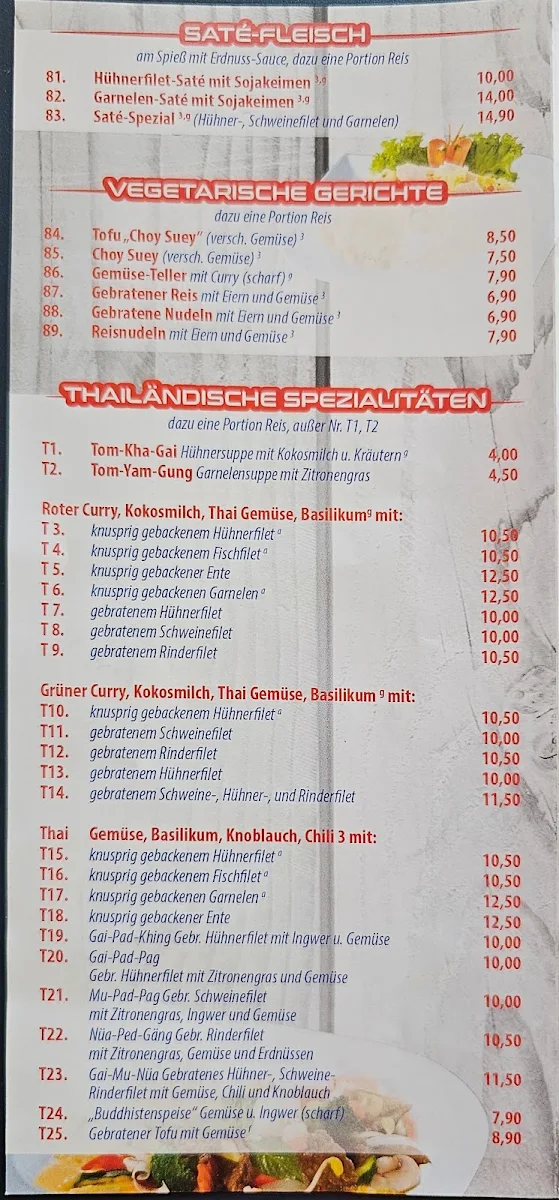 Speisekarte photo 3