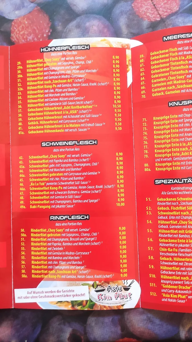 Speisekarte photo 8