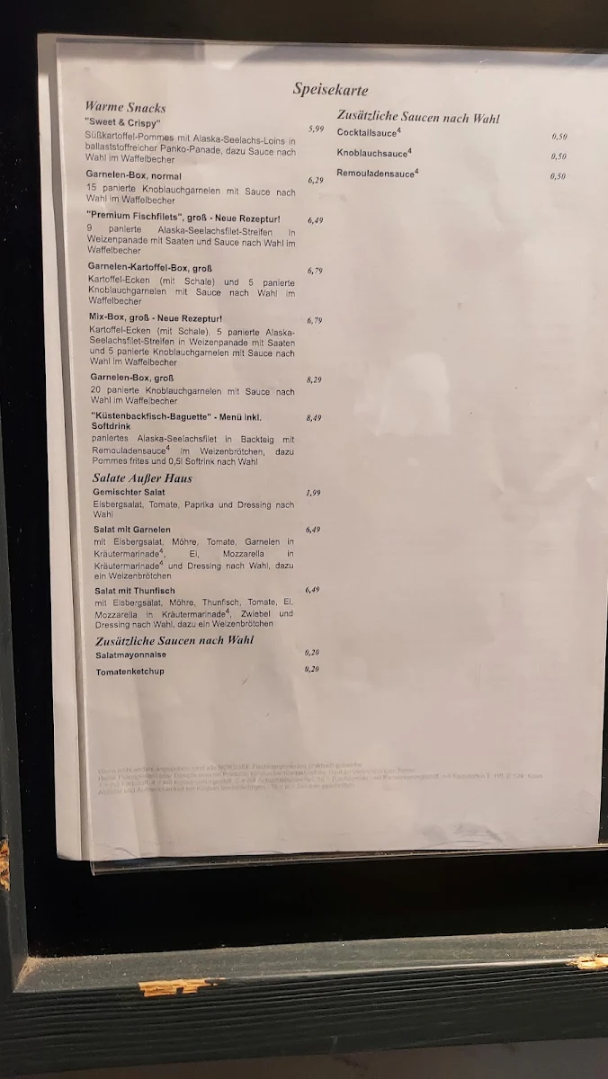 Speisekarte photo 1