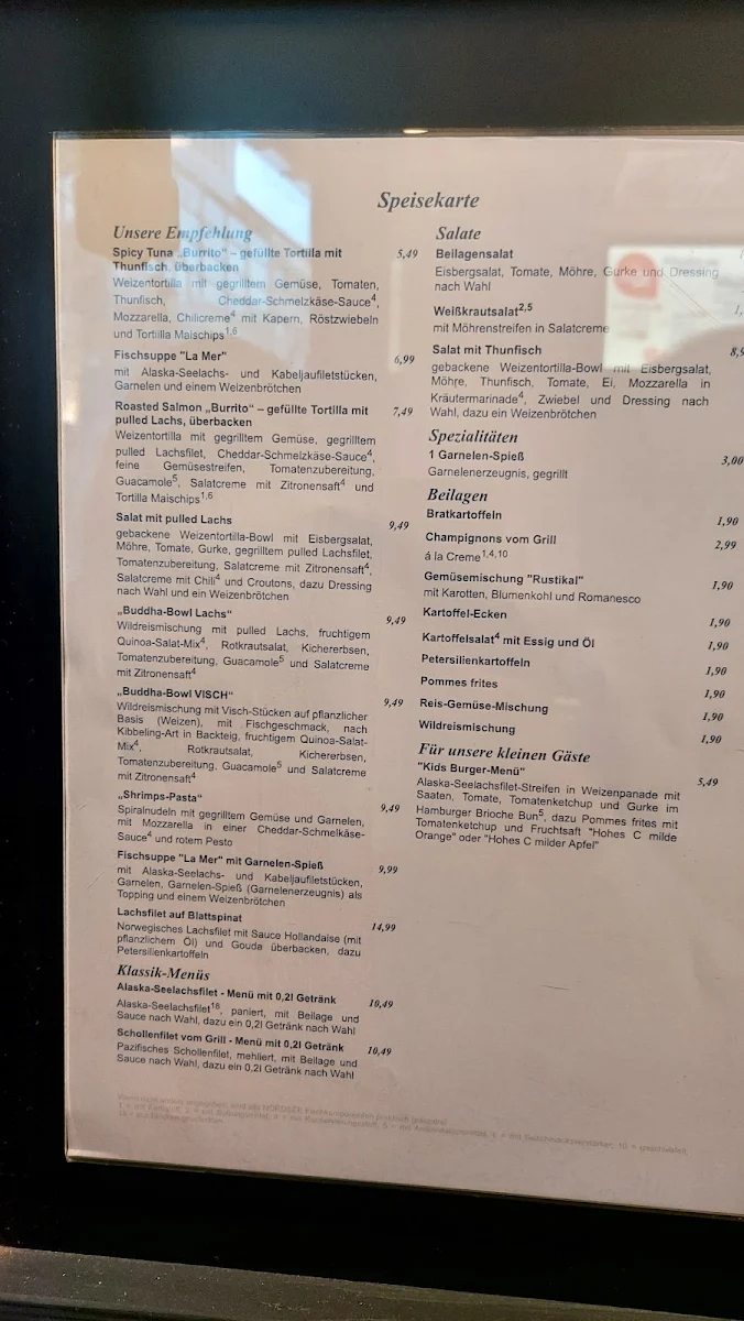 Speisekarte photo 2