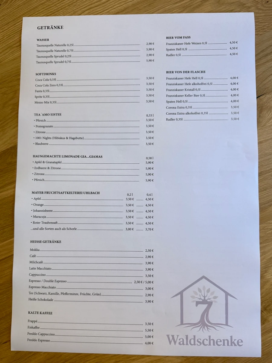 Speisekarte photo 2