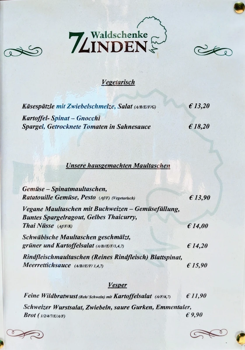 Speisekarte photo 9