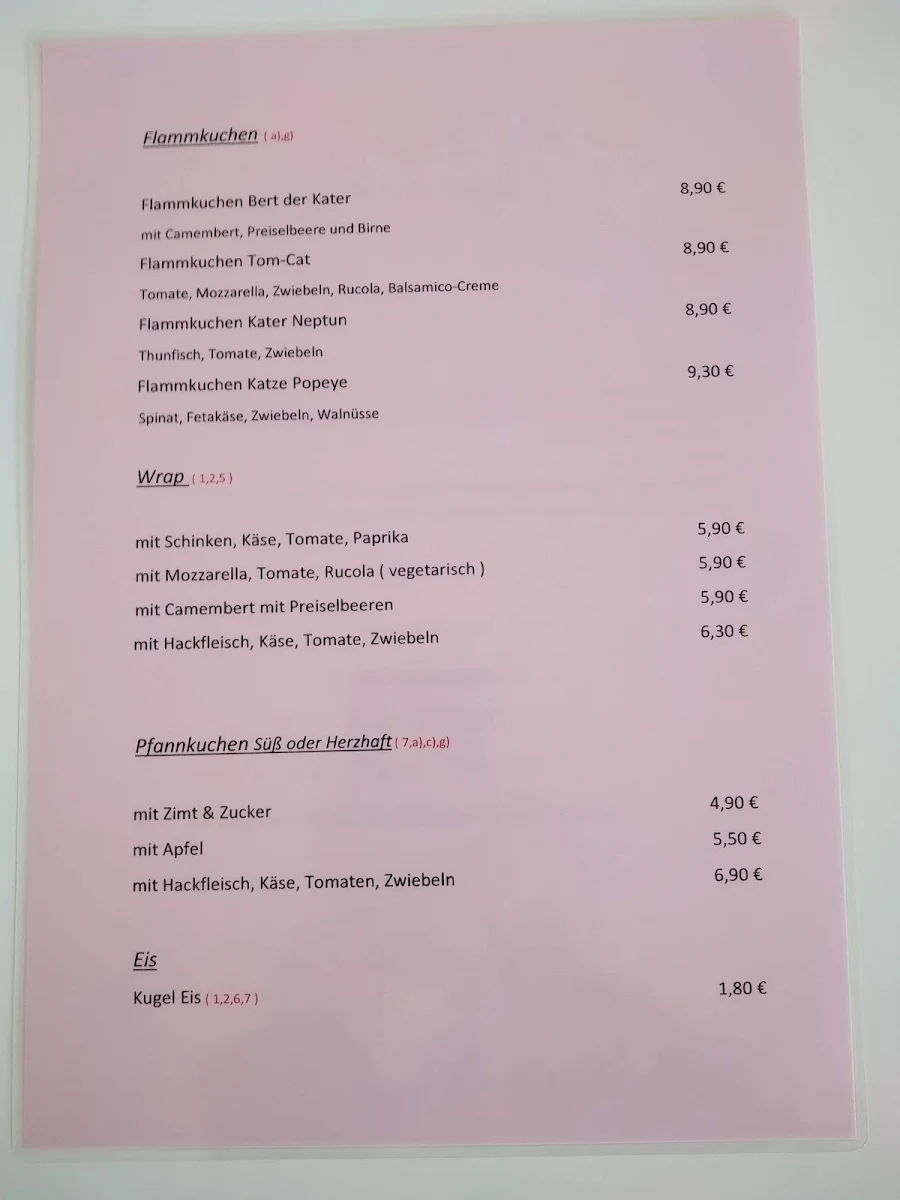 Speisekarte photo 1