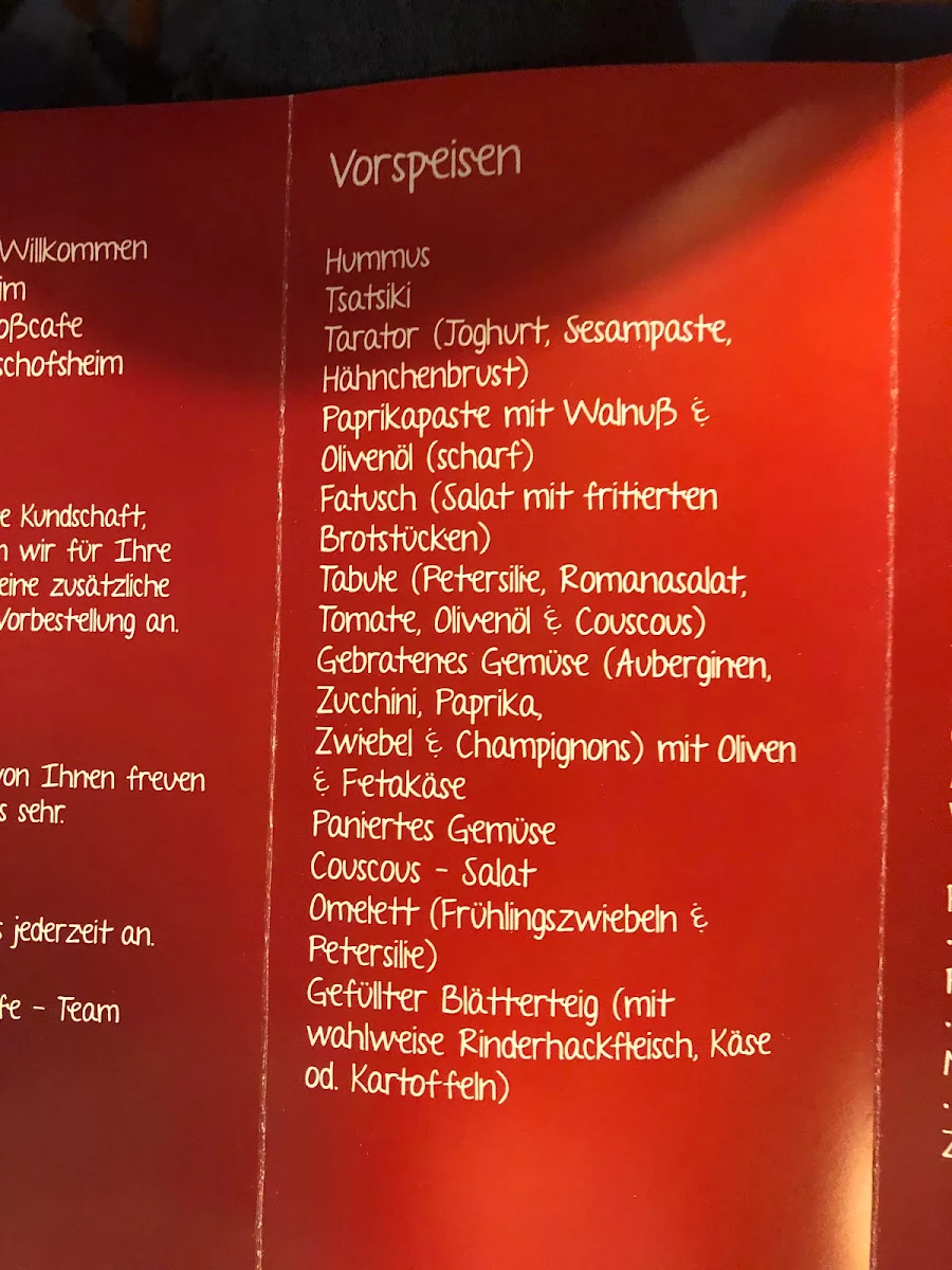 Speisekarte photo 5