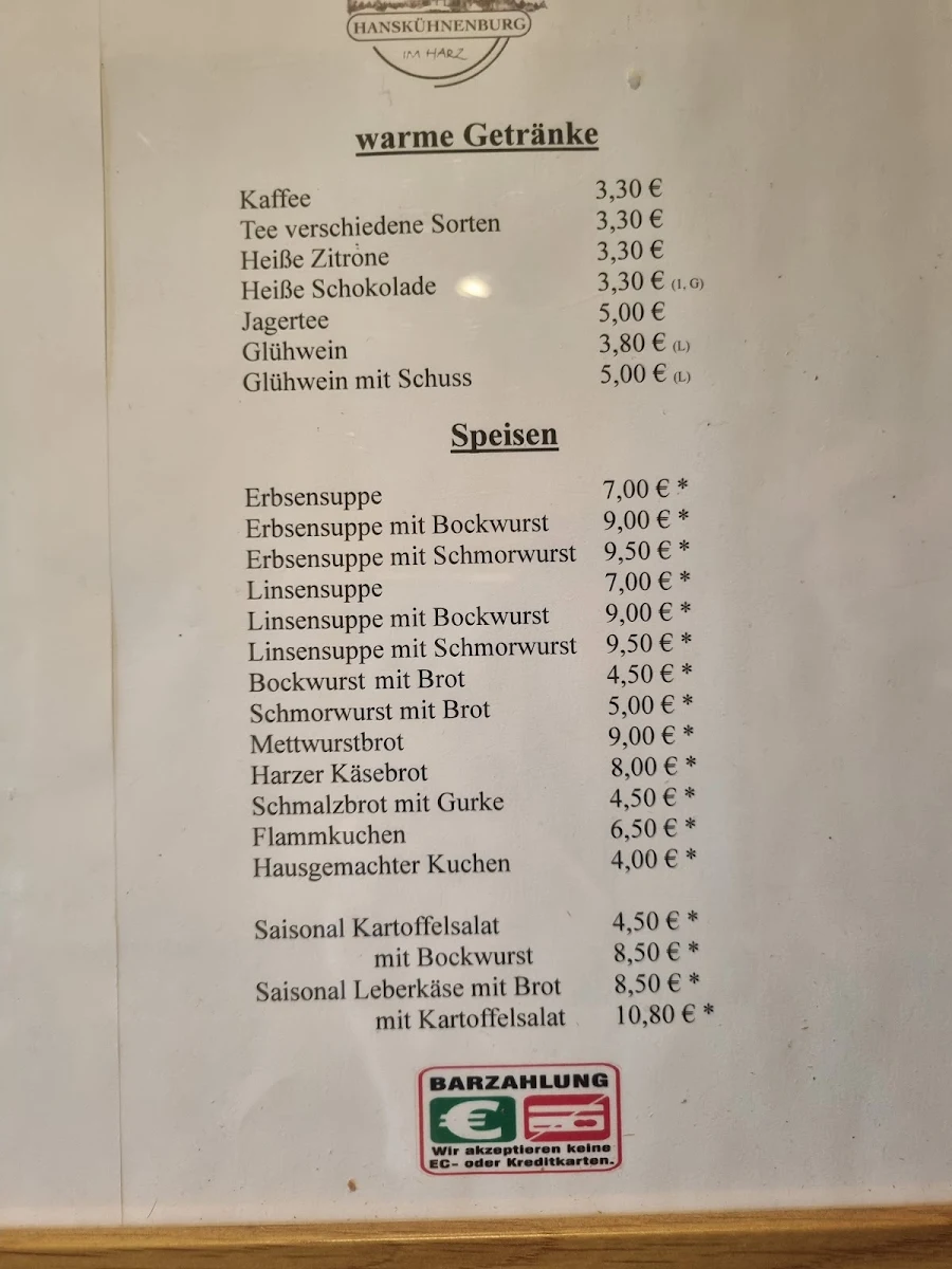 Speisekarte photo 2