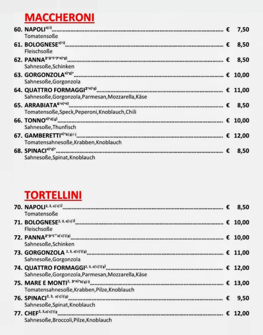 Speisekarte photo 3