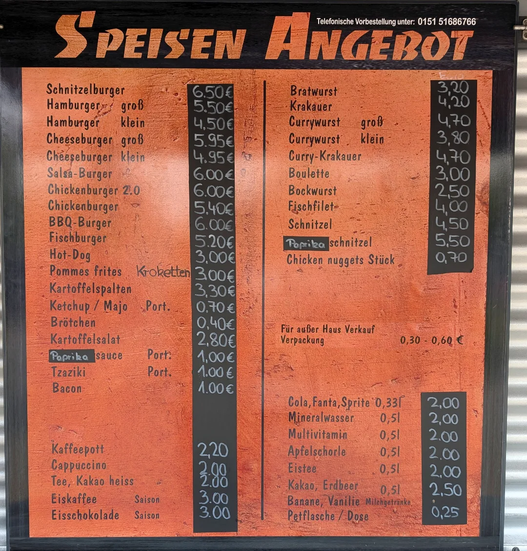 Speisekarte photo 1