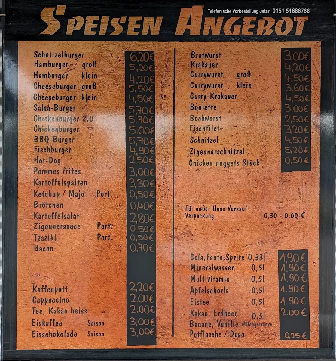 Speisekarte photo 3