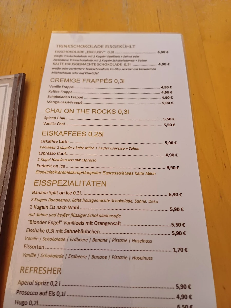 Speisekarte photo 1