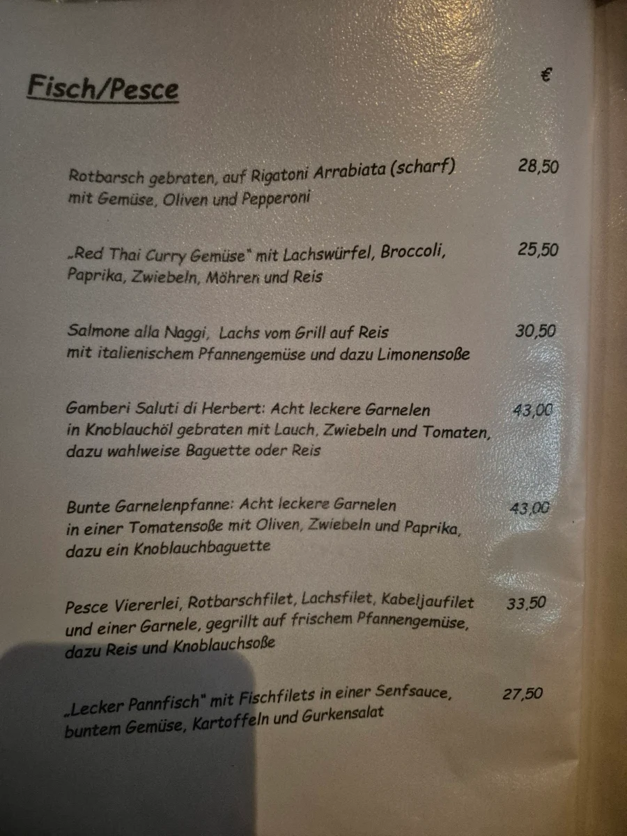Speisekarte photo 1