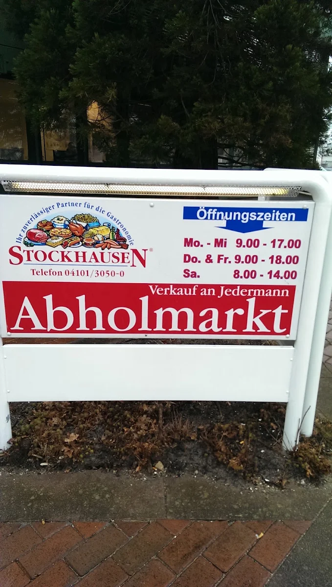 Speisekarte, Stockhausen Imbiss