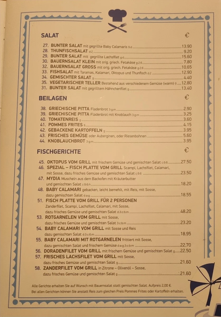 Speisekarte photo 1