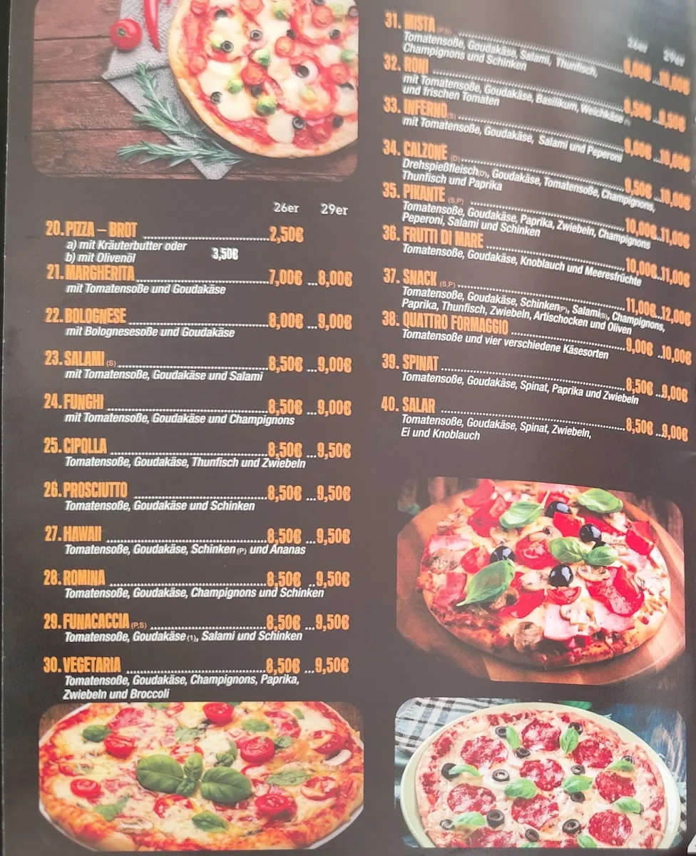 Speisekarte photo 1
