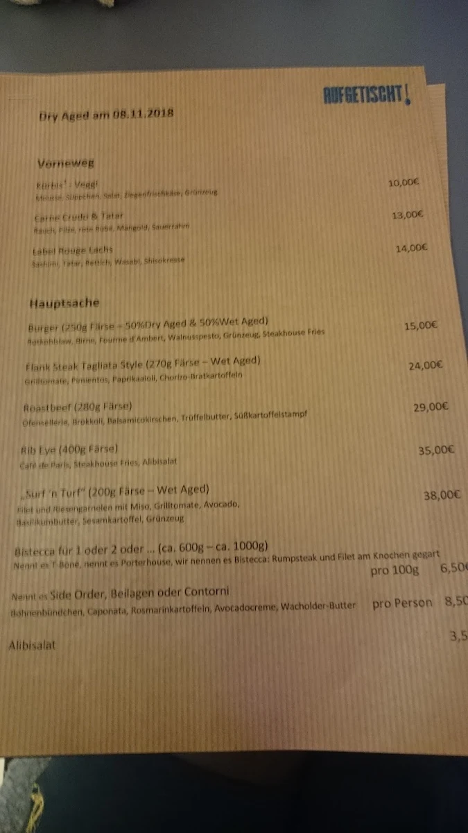 Speisekarte photo 2