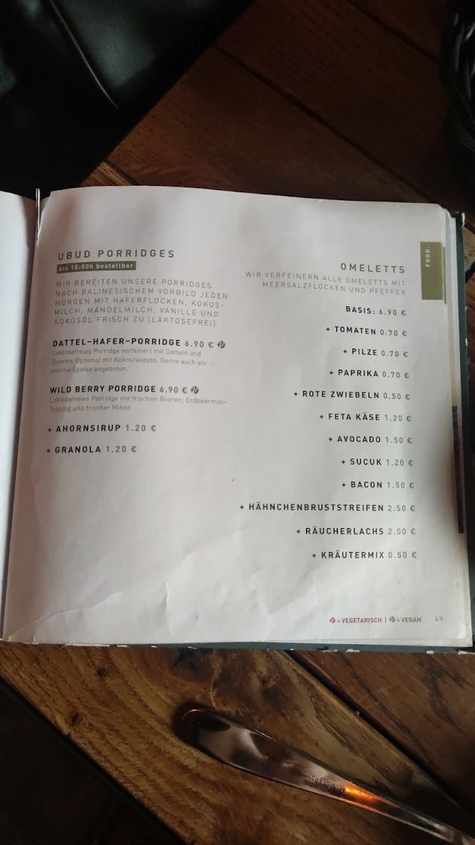 Speisekarte photo 3