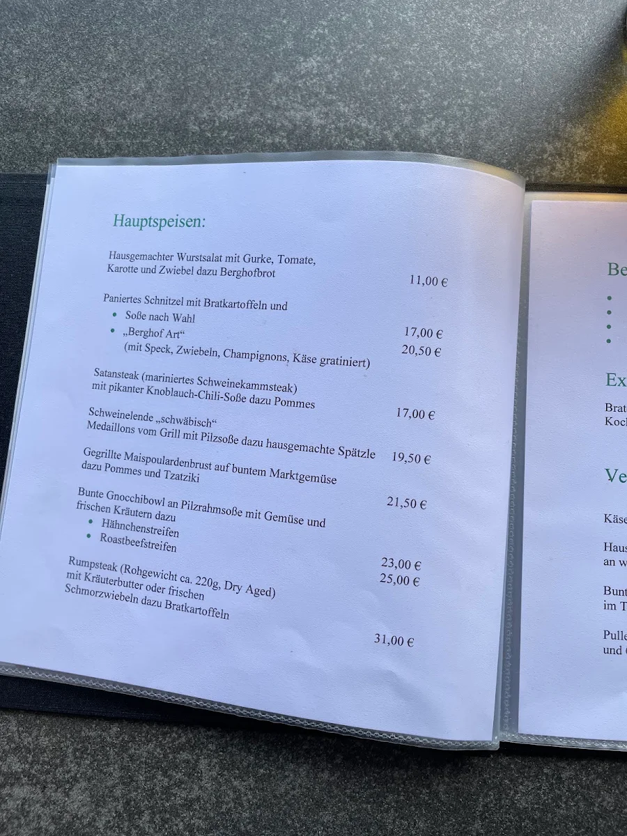 Speisekarte photo 10