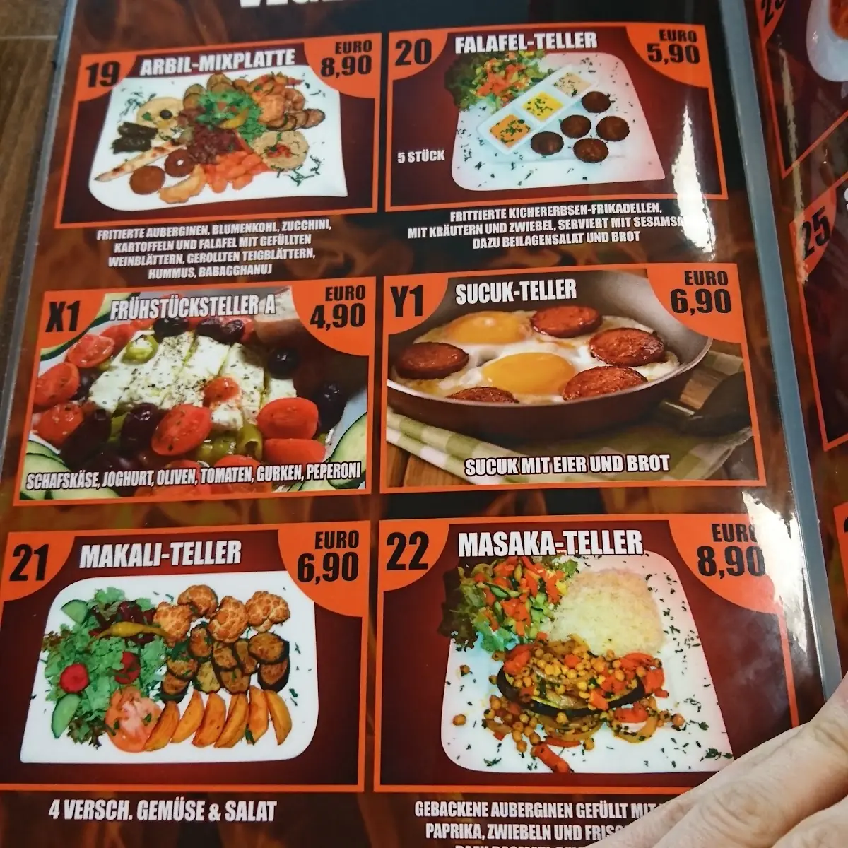 Speisekarte photo 9