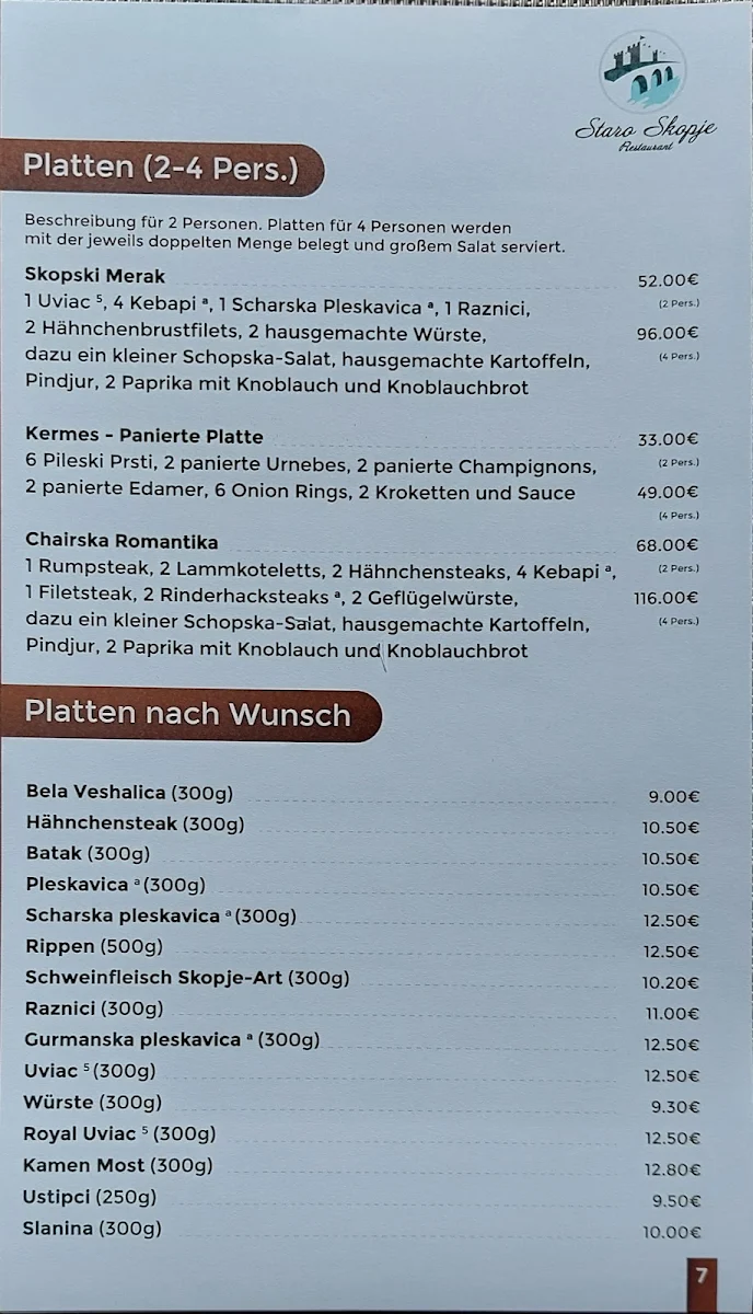 Speisekarte photo 3