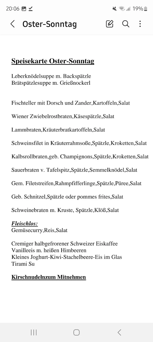 Speisekarte photo 8