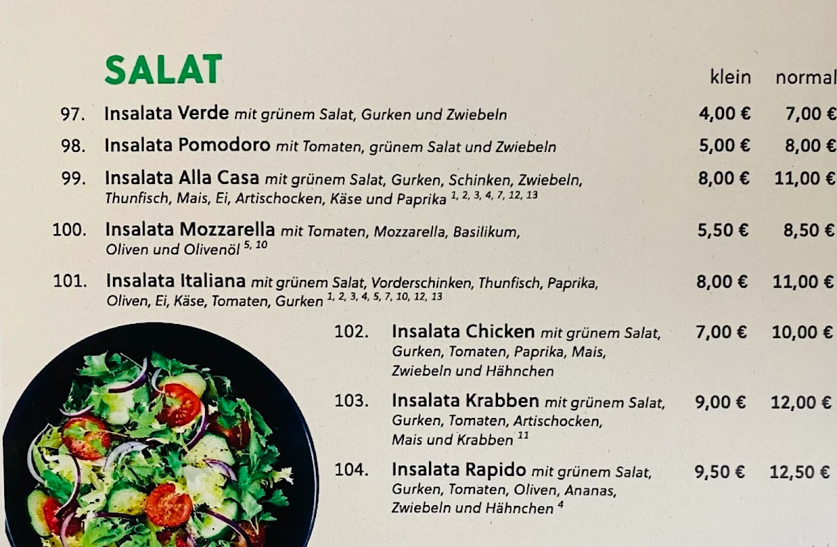 Speisekarte photo 9