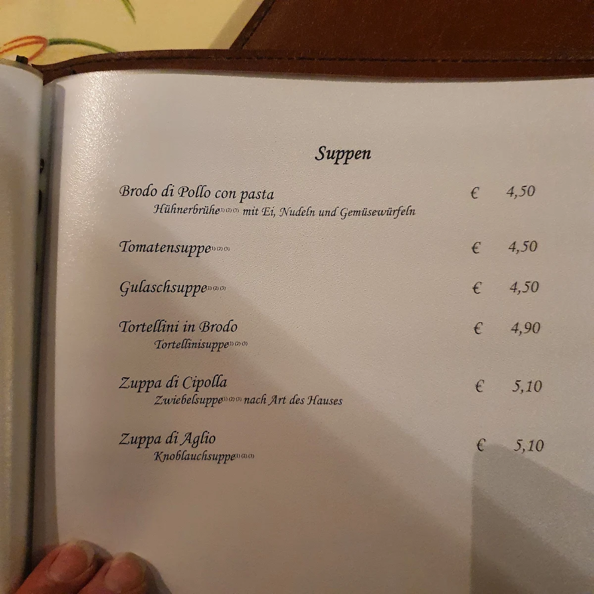 Speisekarte photo 4