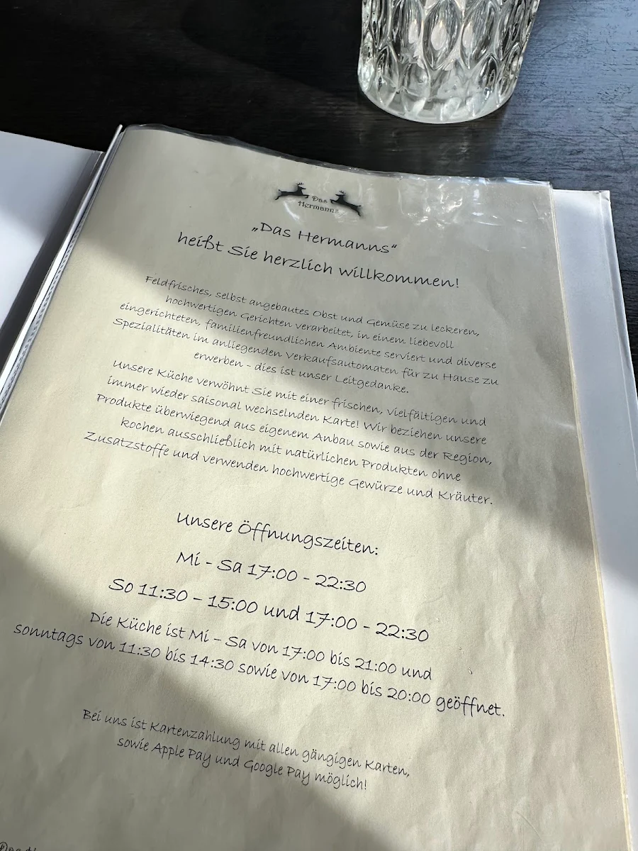 Speisekarte photo 1